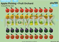 playtok Apple Picking + Fruit Orchard Boom Cards
