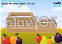 playtok Apple Picking + Fruit Orchard Boom Cards