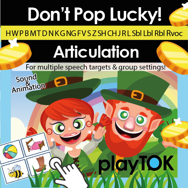 St. Patrick's Day Speech Therapy Boom Cards Thumbnail