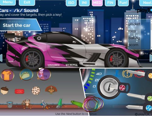 Cars Articulation & Magic Keys! (Boom Cards™ by playTOK)