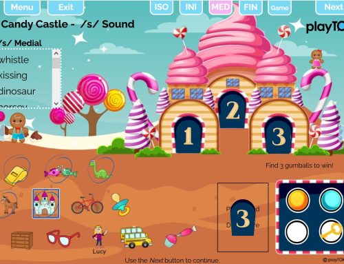 Articulation Candy Castle (BOOM Cards by playTOK)